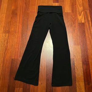 OFFLINE BY AEIRE FOLDOVER HIGH WAISTED FLARE LEGGINGS